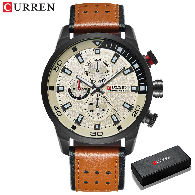 Luxury Watch Magazine - CURREN – montre à quartz étanche